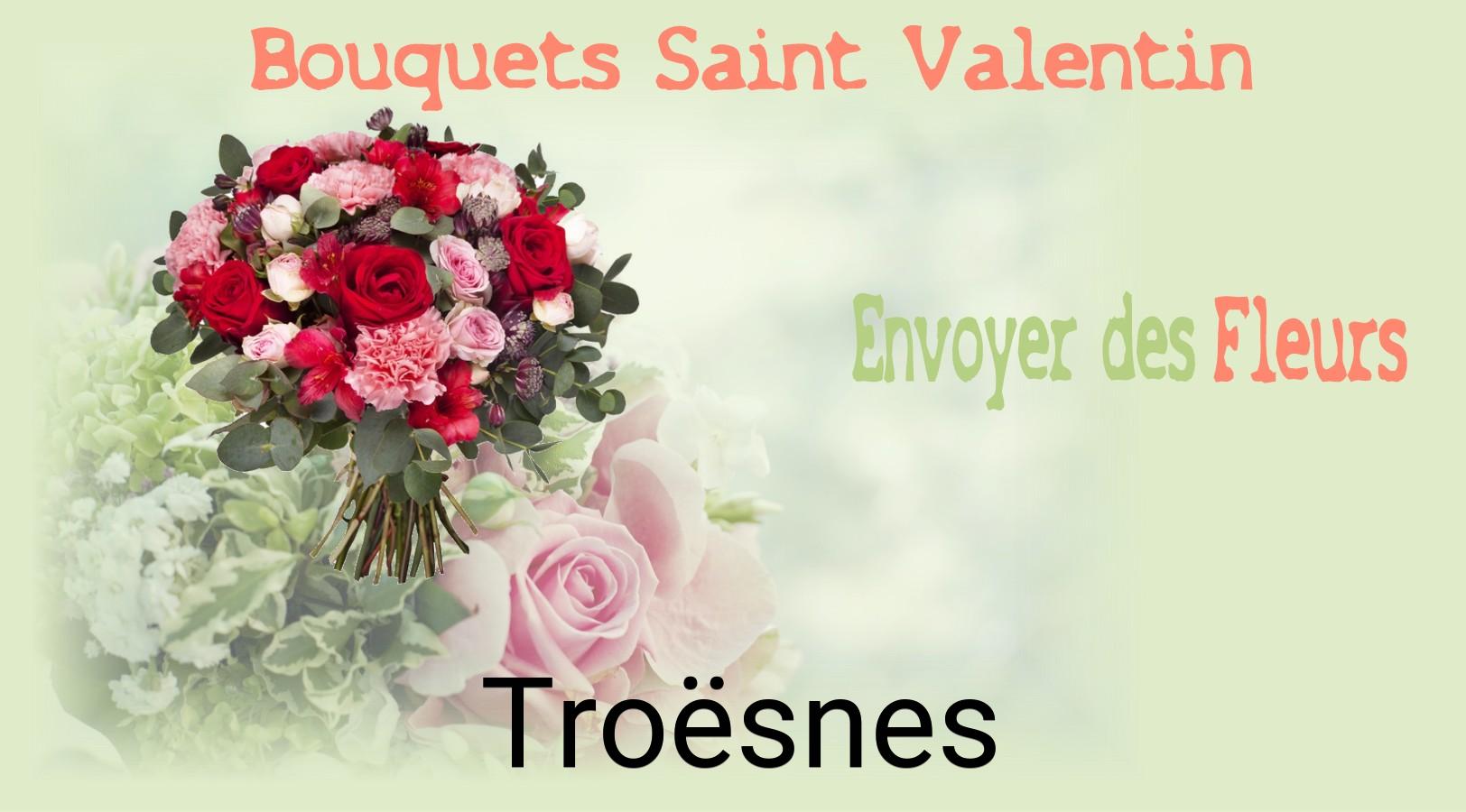 Roses de Saint-Valentin livrées à Troësnes